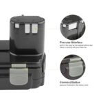 HITACHI WR14DL 14.4V 1500mAh Drill Replacement Battery 